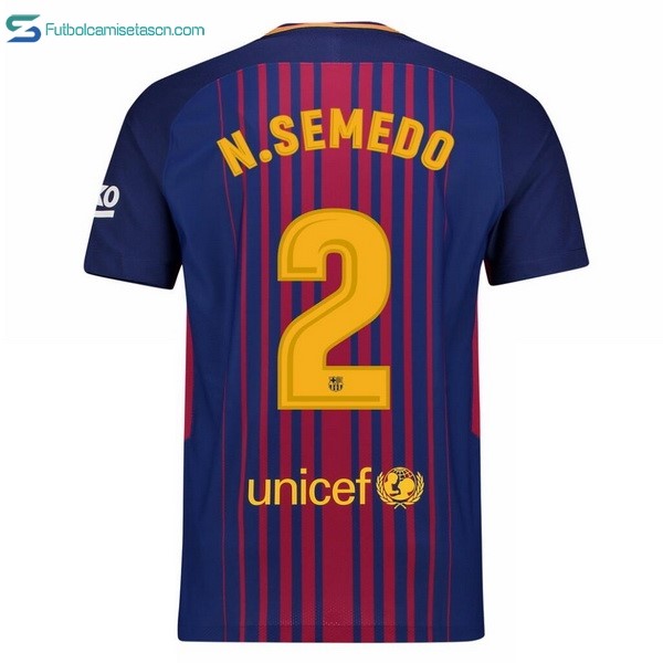 Camiseta Barcelona 1ª N.Semedo 2017/18